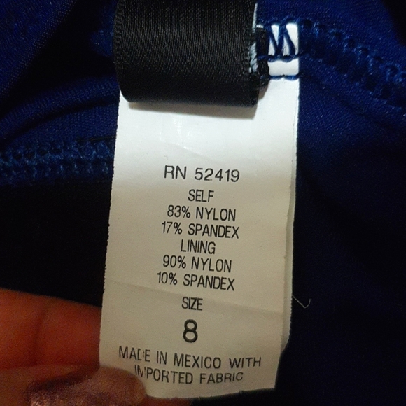 EUC La Blanca Vintage-inspired One Piece Swimsuit (Sz. 8) - Picture 6 of 7